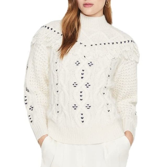 Club Monaco Sweater White - Picture 1 of 14